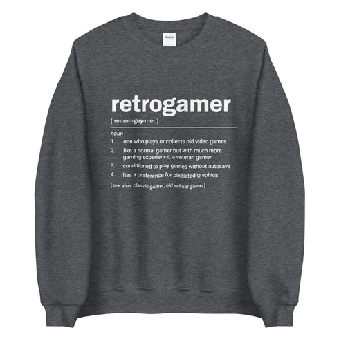 Retrogamer Definition Sweatshirt